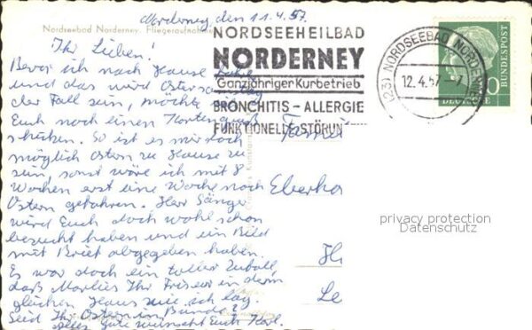 Norderney Nordseebad Fliegeraufnahme – Bild 2
