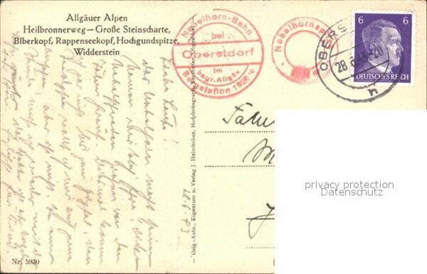 Oberstdorf Heilbronner Weg Allgäuer Alpen – Bild 2