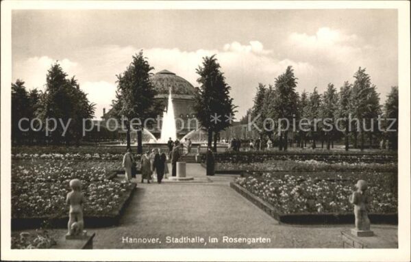 Hannover Stadthalle im Rosengarten Fontäne