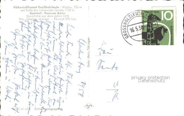 Grossholzleute Gasthof Pension Adler – Bild 2