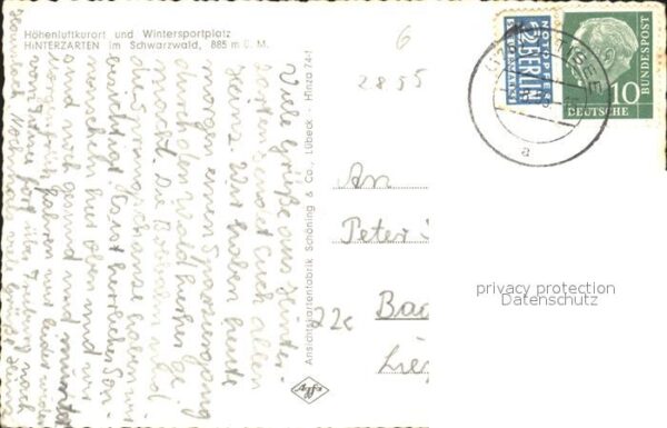 Hinterzarten Gesamt Kirche Hotel Adler Teilansicht R – Bild 2