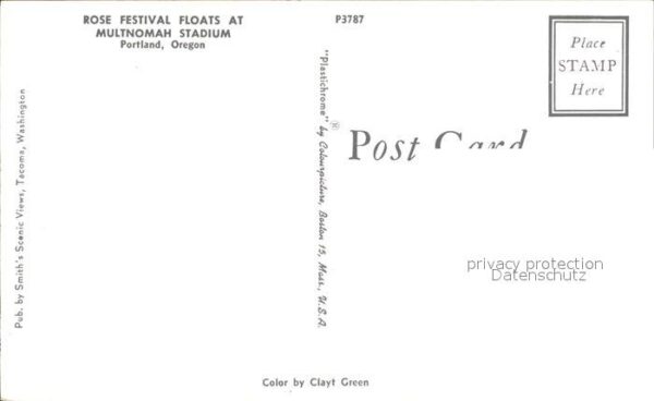 Portland Ohio Rose Festival Floats at Multnomah Stadi – Bild 2