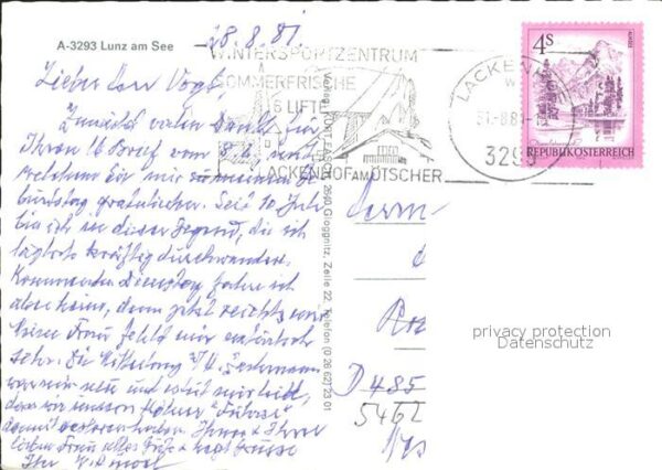Lunz See Niederoesterreich Ortsansicht Seepanorama – Bild 2