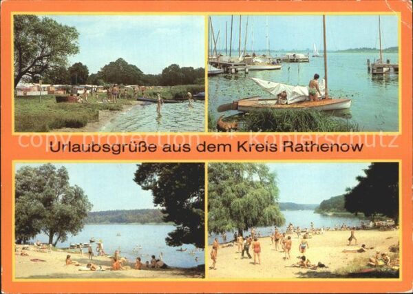 Hohennauen Badestelle Campingplatz Semlin Seglerha