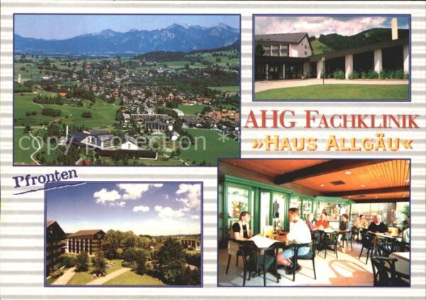 Pfronten Totalansicht AHG Fachklinik Haus Allgäu