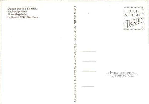 Welzheim Diakoniewerk Bethel Altenpflegeheim – Bild 2