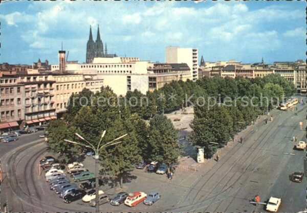 Koeln Rhein Neumarkt Dom