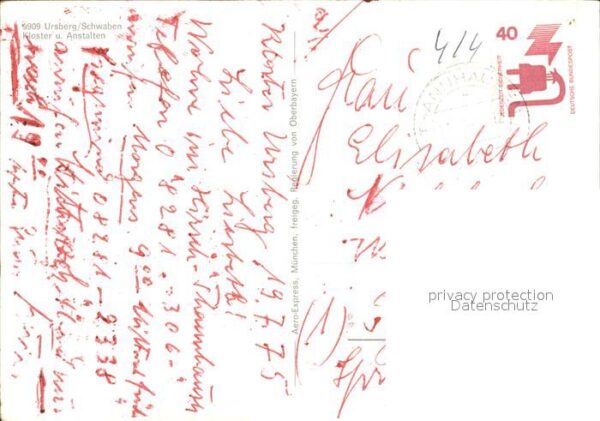 Ursberg Kloster und Anstalten Fliegeraufnahme – Bild 2