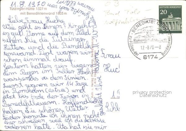 Tutzingerhuette mit Benediktenwand – Bild 2
