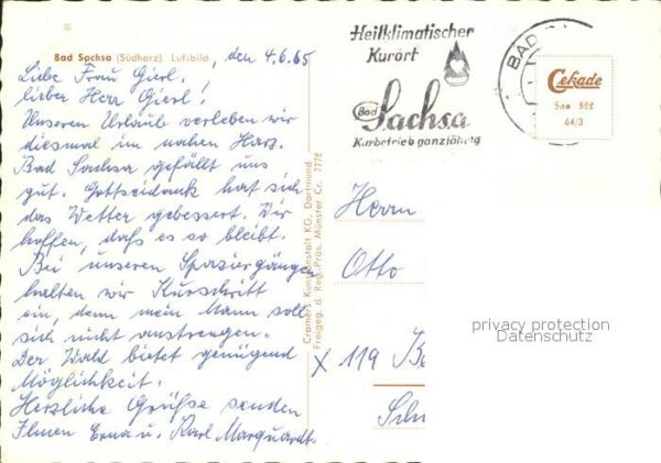Bad Sachsa Harz Fliegeraufnahme – Bild 2