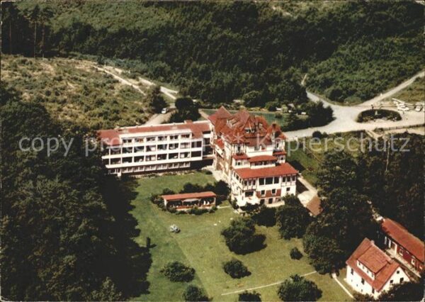 Bad Sachsa Harz Sanatorium Eulings Wiese Fliegeraufnahm