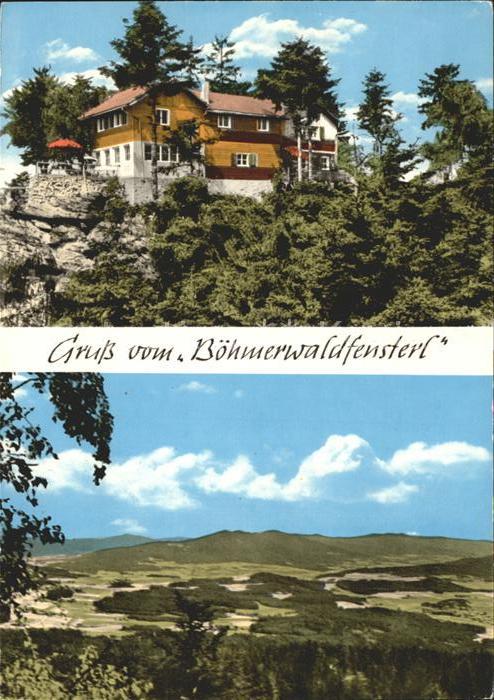Chamerau Rossberghütte Böhmerwaldfensterl