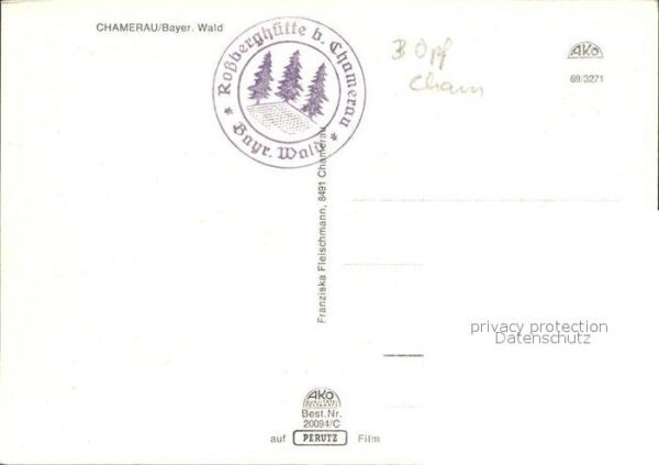 Chamerau Rossberghütte Böhmerwaldfensterl – Bild 2