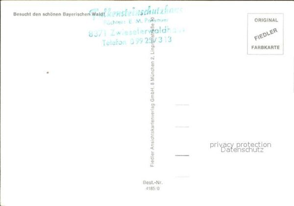 Bayerisch Eisenstein Grosser Falkenstein Panorama Gipfelkreu – Bild 2