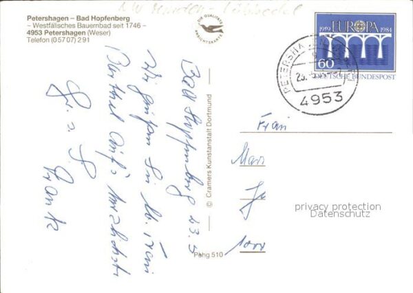 Petershagen Weser Moorbad Hopfenberg Hallenbad Gartenterr – Bild 2