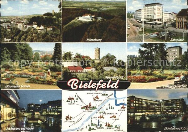 Bielefeld Total Hünenburg Jahnplatz Botan Garten