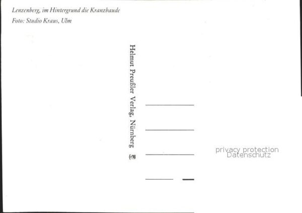 Lenzenberg Teilansicht mit Kranzbaude – Bild 2