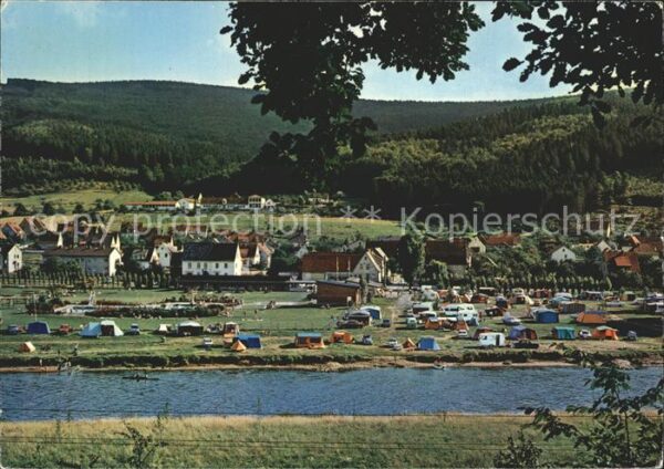 Gieselwerder Freischwimmbad mit Campingplatz