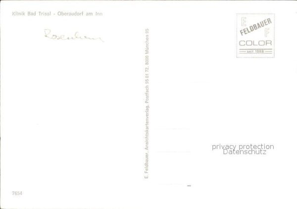 Oberaudorf Klinik Bad Trissl Kappelle Speisesaal E – Bild 2