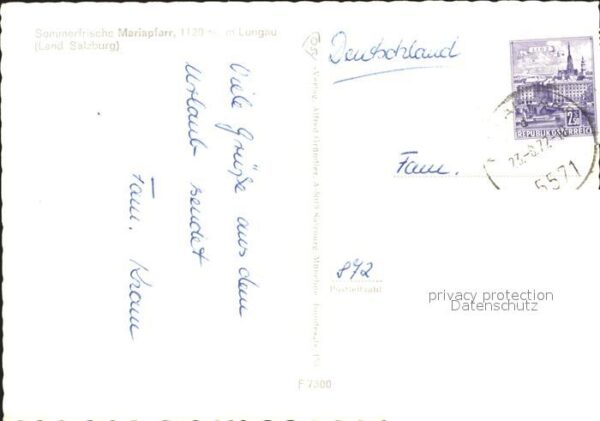 Mariapfarr Totalansicht mit Roteck und Preber – Bild 2