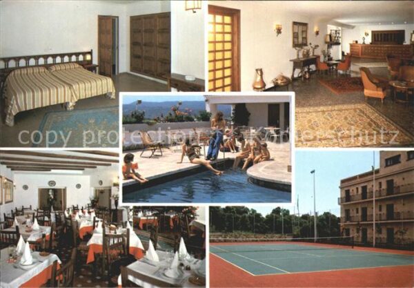 Lloret de Mar Hotel Goya Zimmer Speiseraum Swimmingpo