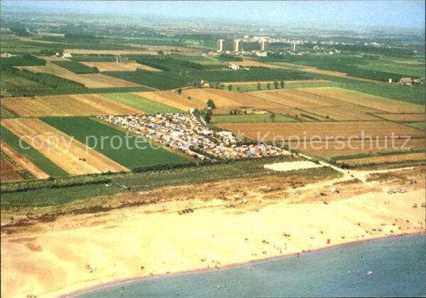 San Pedro Pescador Camping Acuarius Fliegeraufnahme