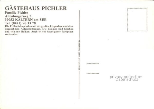 Kaltern Weinstrasse Tirol Haus Pichler Liegewiese Totalansicht – Bild 2