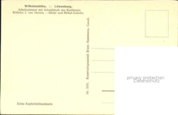 Wilhelmshoehe Kassel Löwenburg Arbeitszimmer Schreibtisch Ku – Bild 2