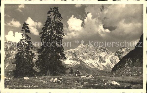 Oberstdorf Die Wilden im Oytal Alpen