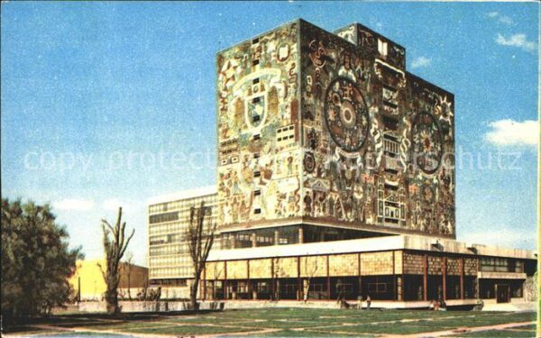 Mexico City Biblioteca Ciudad Universitaria Bibliot