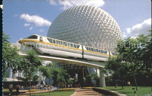 Miami Florida Future World Spaceship Earth