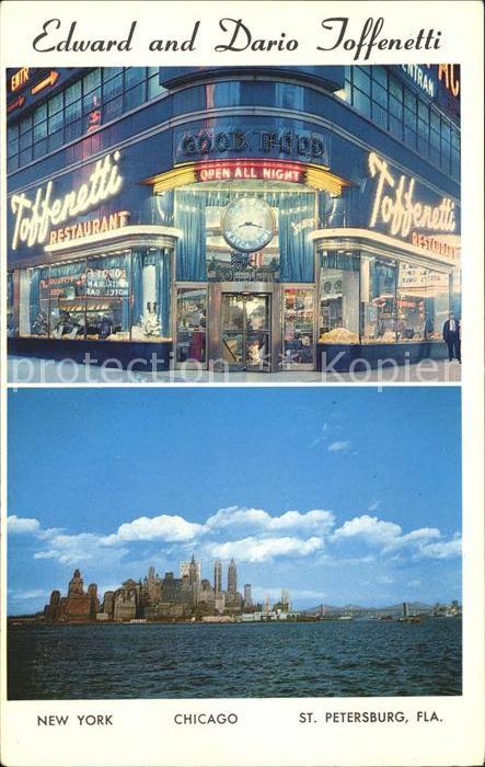 New York N.Y. Joffenetti Restaurants