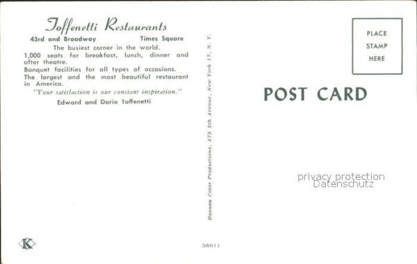 New York N.Y. Joffenetti Restaurants – Bild 2