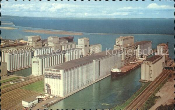 Ontario Canada Fort William and Port Arthur showing th