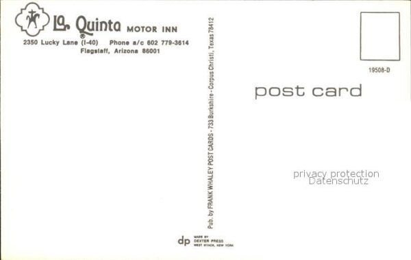 Flagstaff Arizona La Quinta Motor Inn Motel – Bild 2