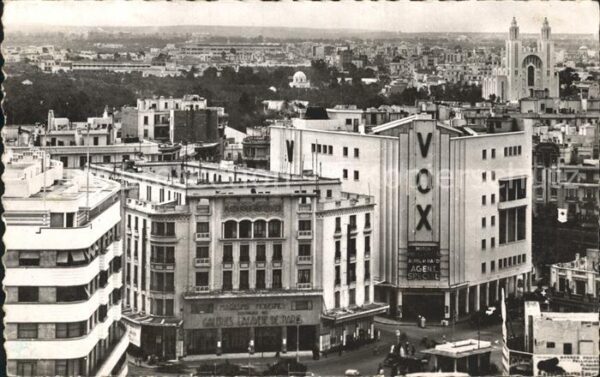 Casablanca Un coin de la Place de France
