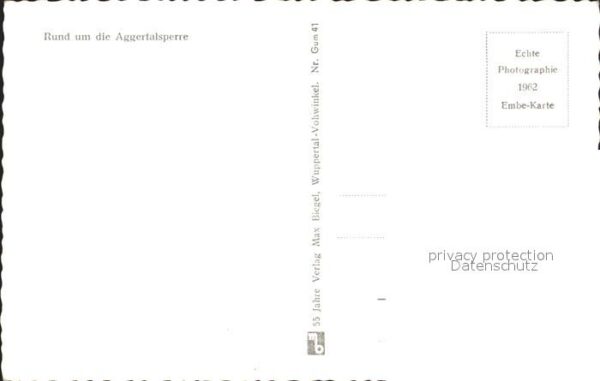 Aggertalsperre Genkeltalsperre Feuerwehr Erholungsheim – Bild 2