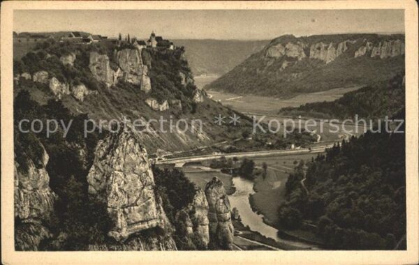 Beuron Donautal Oberes Donautal Nr 1495 Blick auf Weren