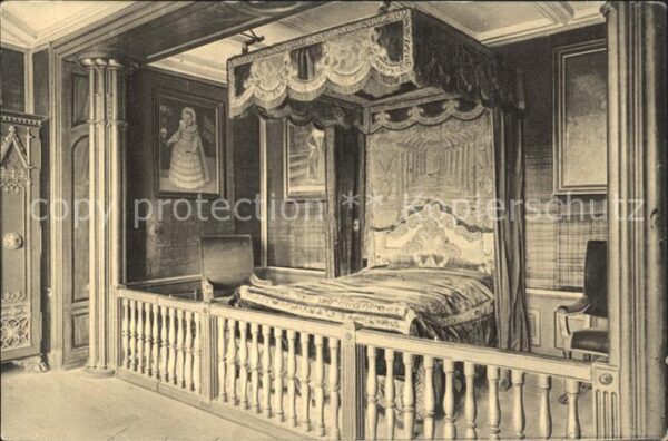 Wilhelmshoehe Kassel Löwenburg Schlafzimmer Kurfürst Wilhelm