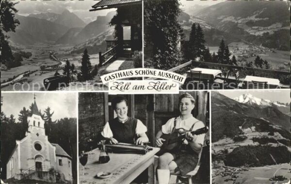 Zell Ziller Tirol Gasthaus Schöne Aussicht Kirche Hausmus