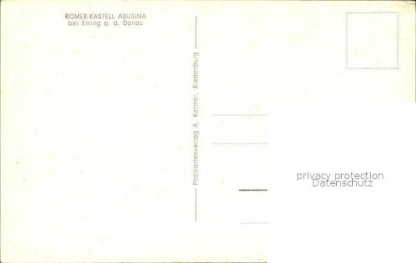 Eining Römer Kastell Abusina Ruinen – Bild 2