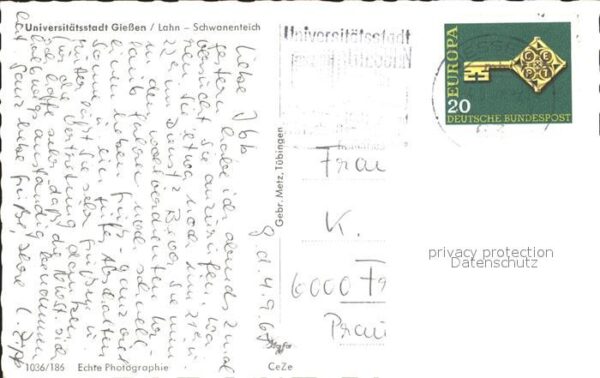 Giessen Lahn Schwanenteich Universitätsstadt – Bild 2
