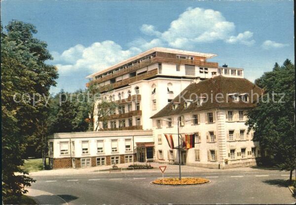 Bad Duerrheim Kurheim Sanatorium höchstgelegenes Solb