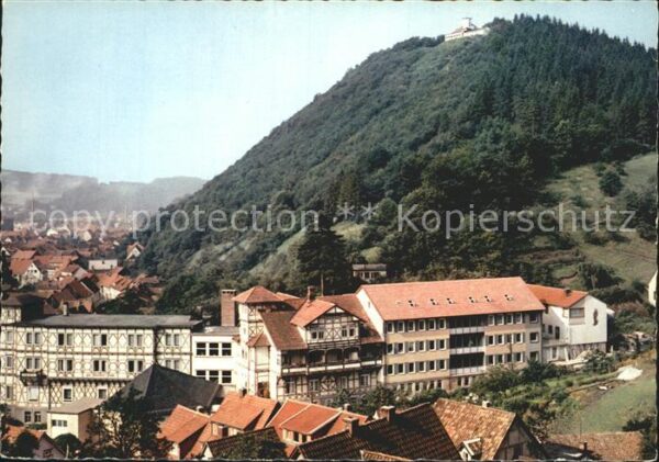 Bad Lauterberg Kneipp Sanatorium St Benno Stift mit Bl