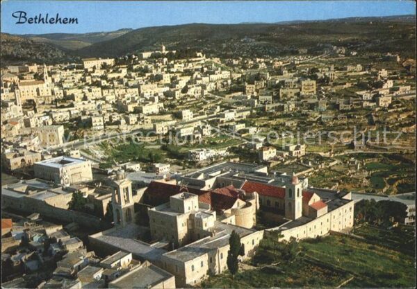 Bethlehem Yerushalayim The City of David aerial view
