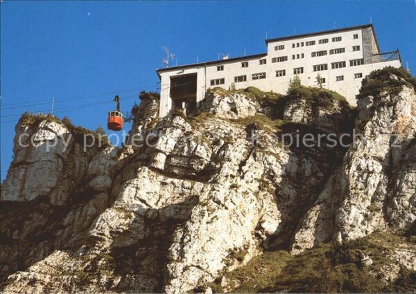 Bad Reichenhall Berghotel Predigtstuhl Bergbahn Gipfels