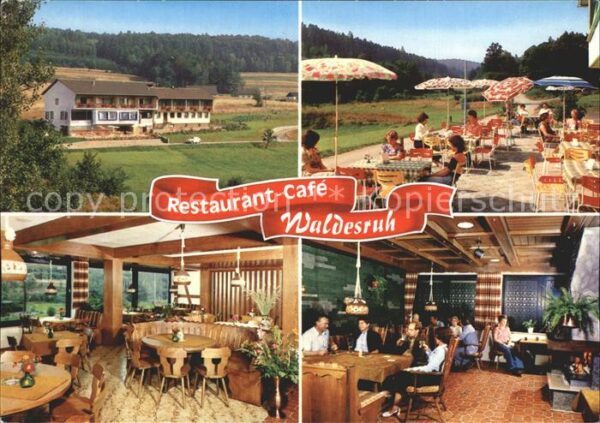Burgwallbach Restaurant Cafe Pension Waldesruh Garte