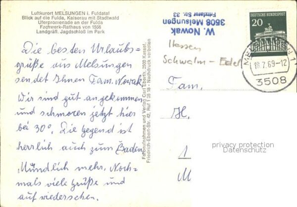 Melsungen Fulda Fackwerkidyll am Walde Luftkurort Kaise – Bild 2
