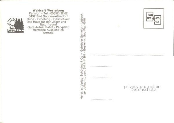 Allendorf Bad Sooden Waldcafe Westerburg Fliegeraufnahme – Bild 2