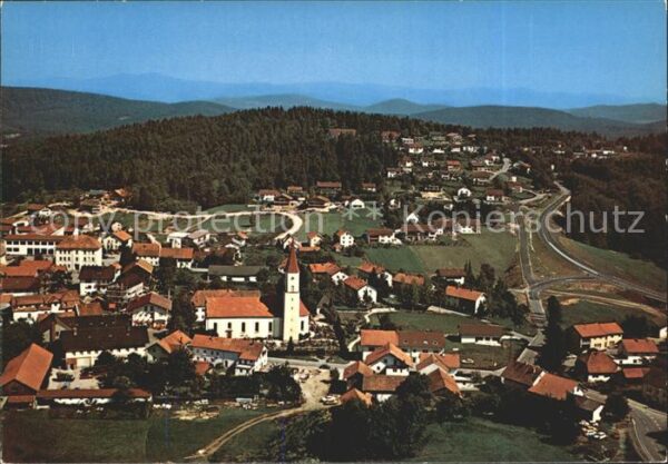 Thurmansbang Erholungsort Fliegeraufnahme